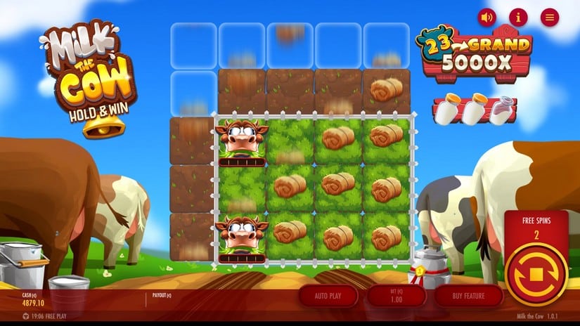 Milk The Cow slot screen 4