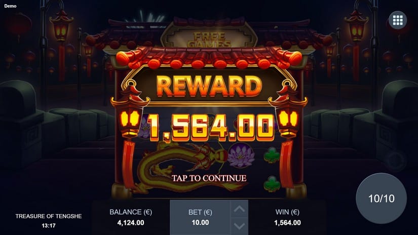 Treasure of Tengshe slot screen 9