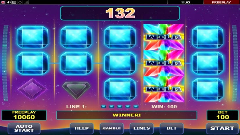 Gem Star slot screen 3