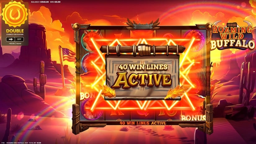 Roaming Wild Buffalo slot screen 4