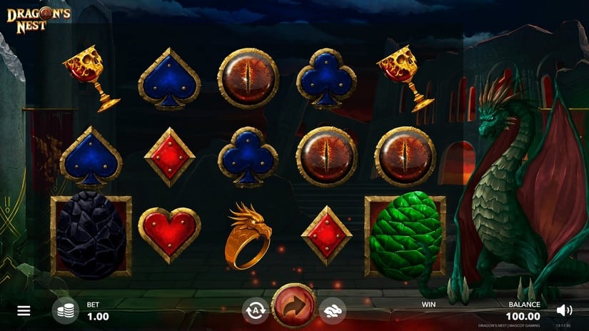 Dragon’s Nest slot screen 1
