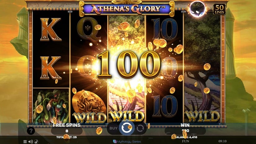 Athena’s Glory slot screen 6