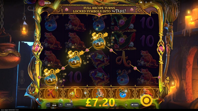 Beriched slot screen 1