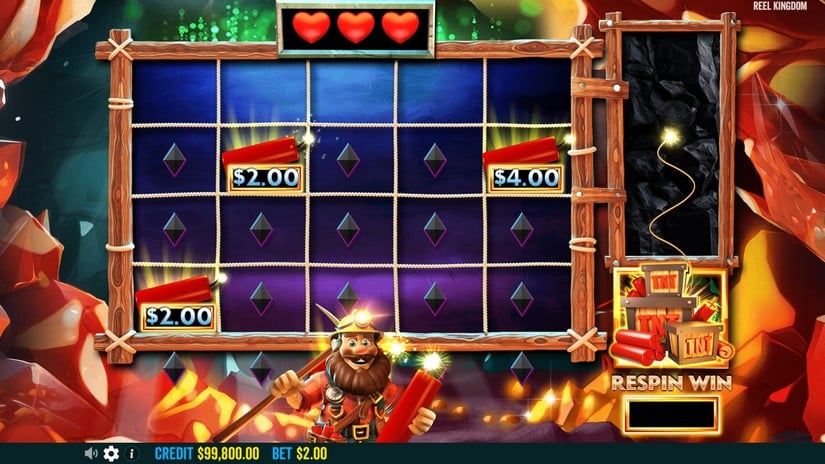 Dynamite Diggin Doug slot screen 4