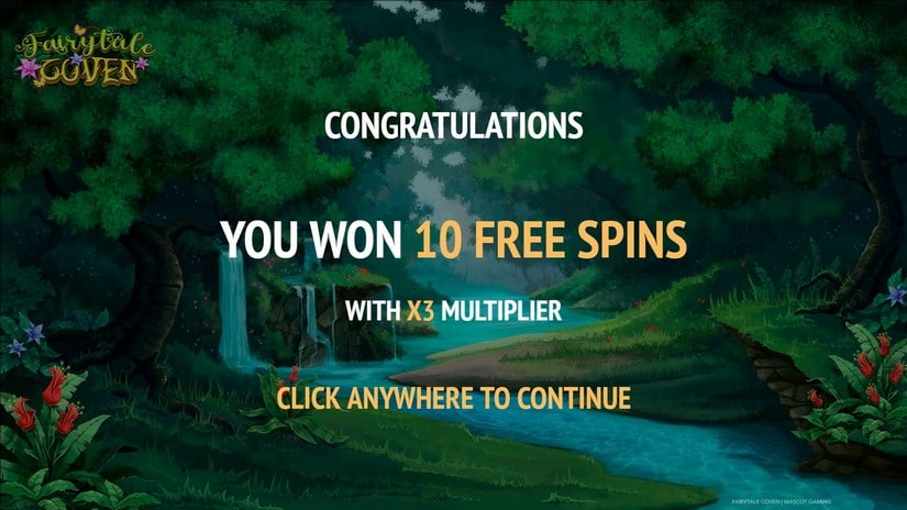 Fairytale Coven slot screen 3