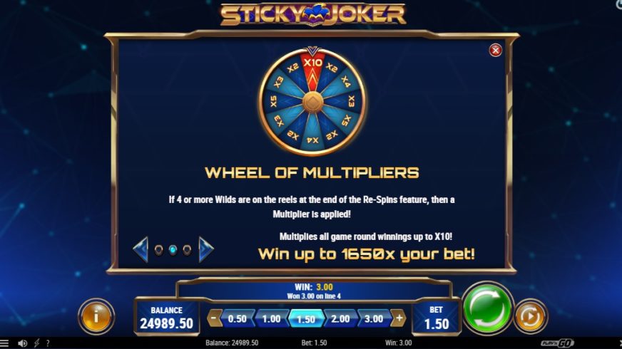 Sticky Joker slot screen 4