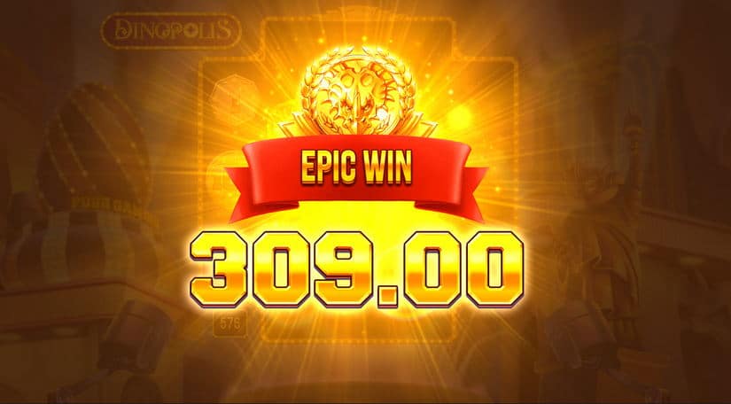 Dinopolis slot screen 4