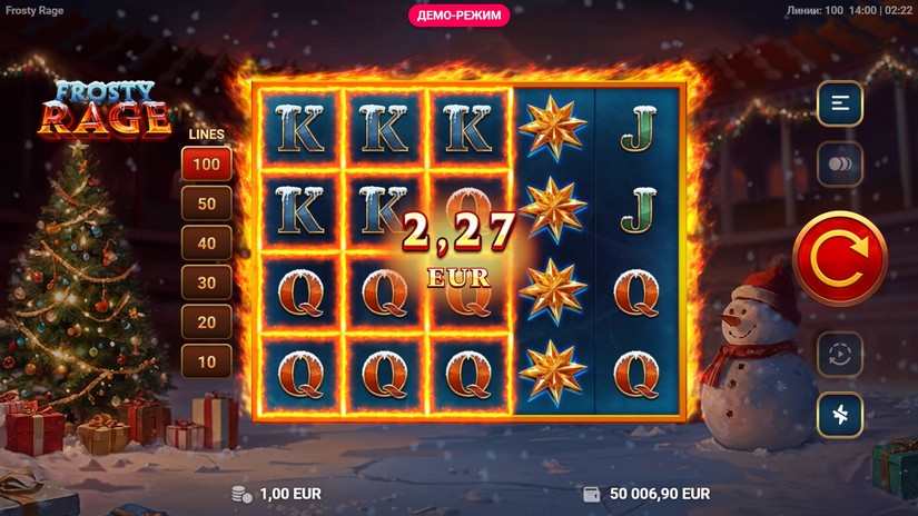 Frosty Rage slot screen 4
