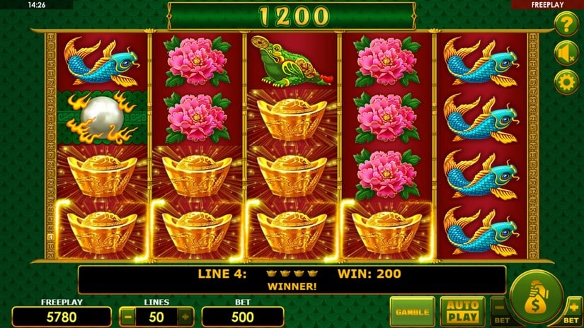 Plenty Dragons slot screen 2