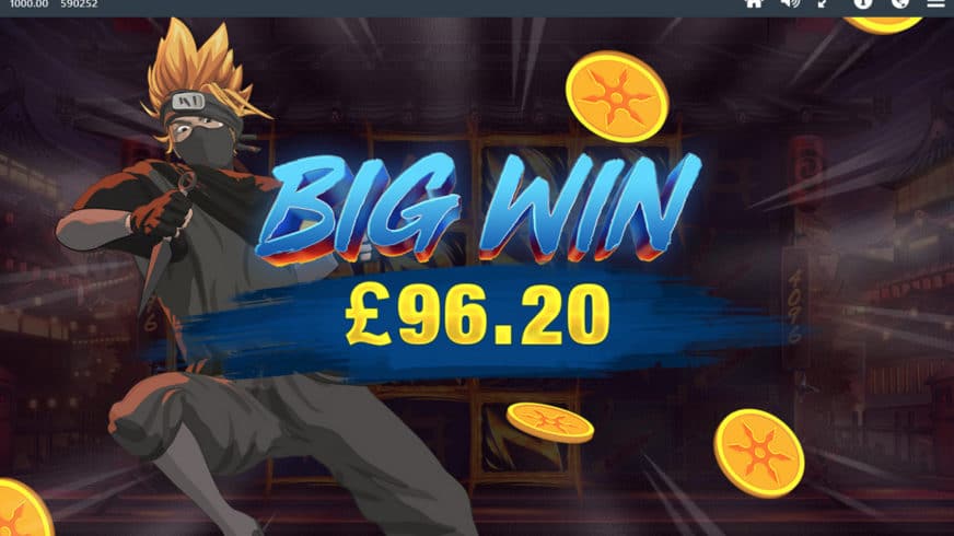 Ninja Ways slot screen 2