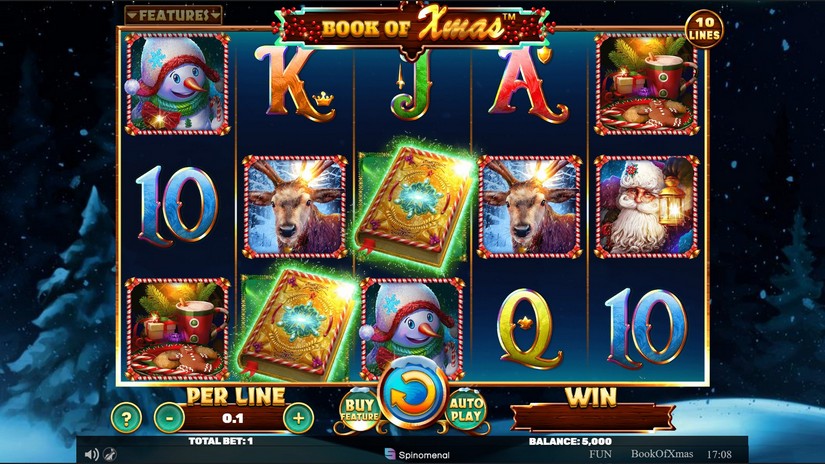 Book Of Xmas slot screen 1