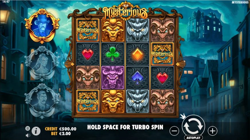 Mysterious slot screen 1