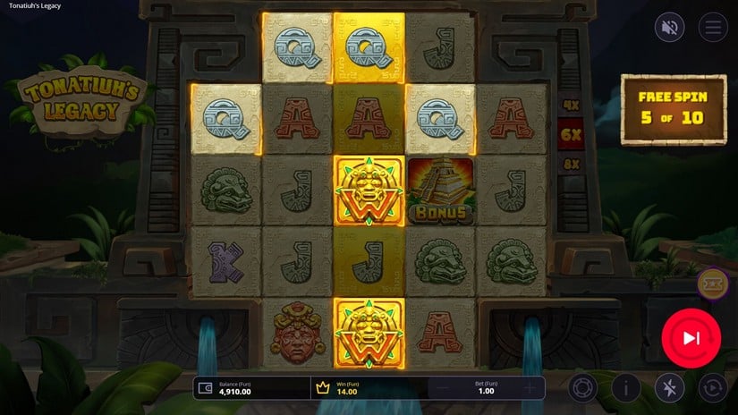 Tonatiuh’s Legacy slot screen 5