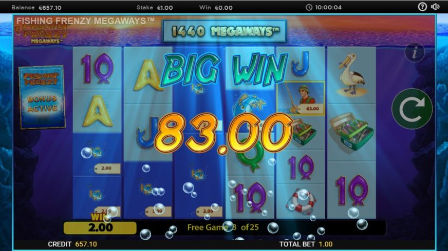 Fishin’ Frenzy Megaways slot screen 8