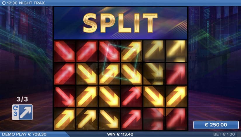 Night Trax slot screen 3