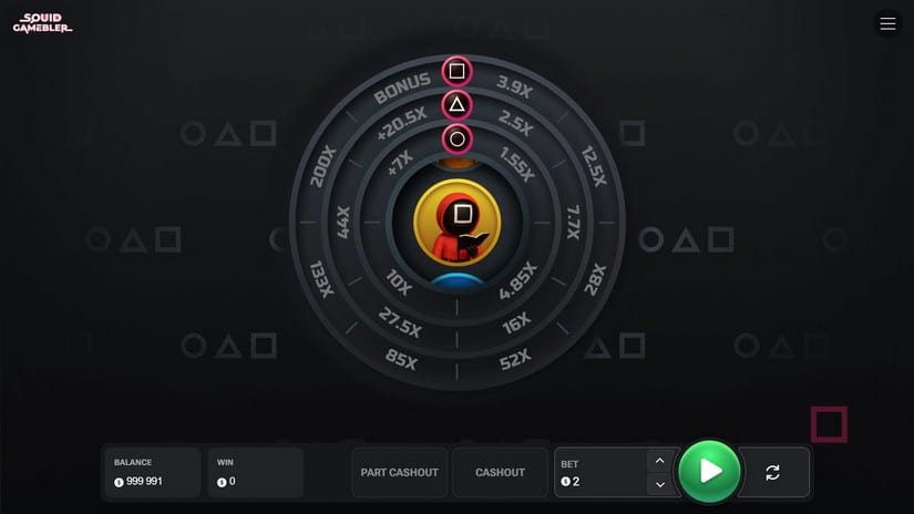 Squid Gamebler slot screen 1