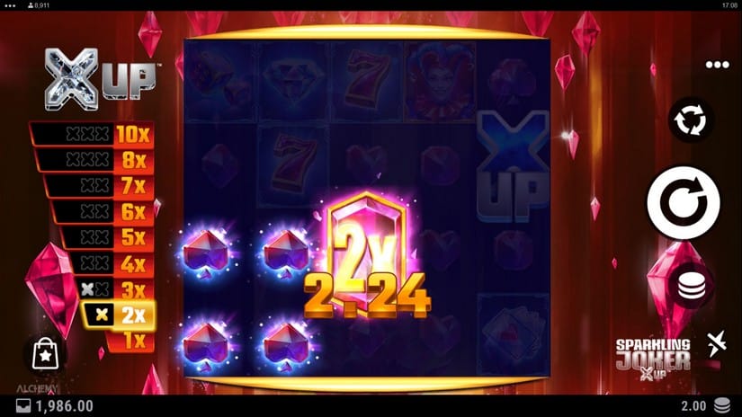 Sparkling Joker X UP slot screen 5
