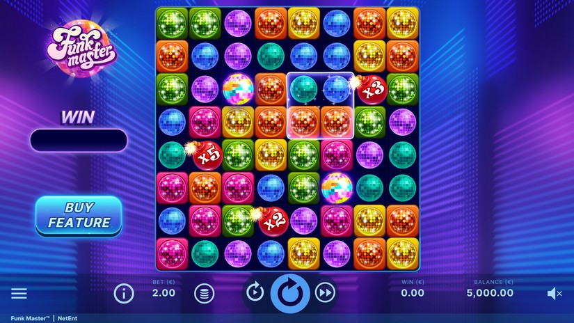 Funk Master slot screen 1