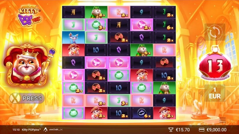 Kitty POPpins slot screen 4
