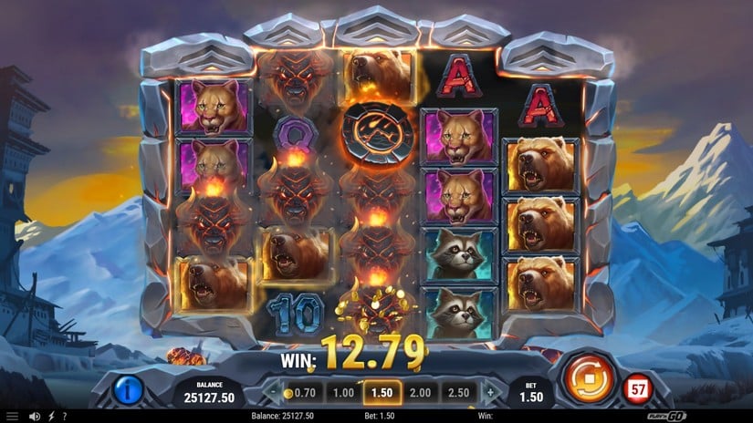 Beasts of Fire Maximum slot screen 4