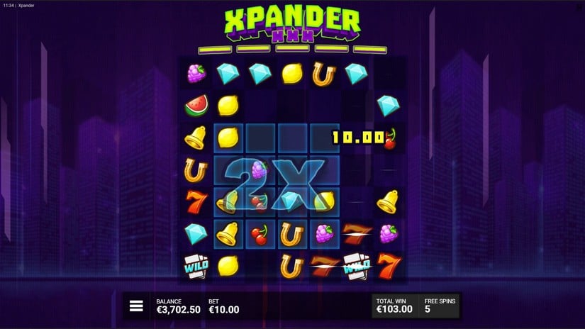 Xpander slot screen 4
