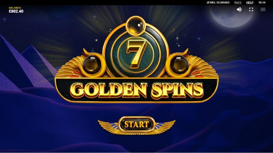 Jewel Scarabs slot screen 4