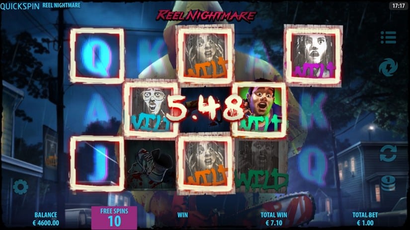 Reel Nightmare slot screen 3
