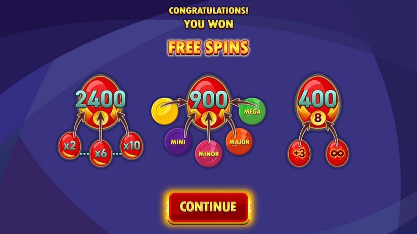 Sizzling Eggs™ Extremely Light slot screen 2