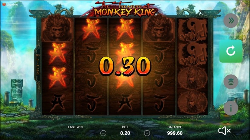 The Treasure of Monkey King slot screen 2