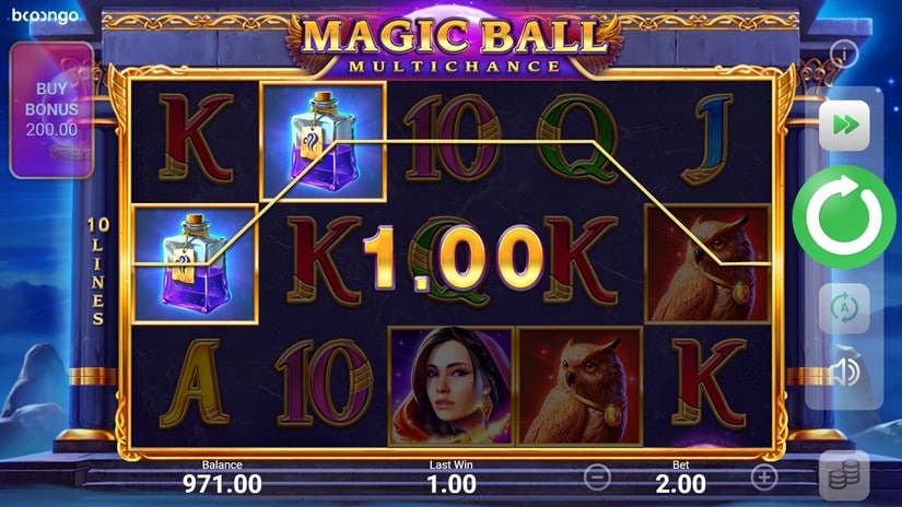 Magic Ball Multichance slot screen 1