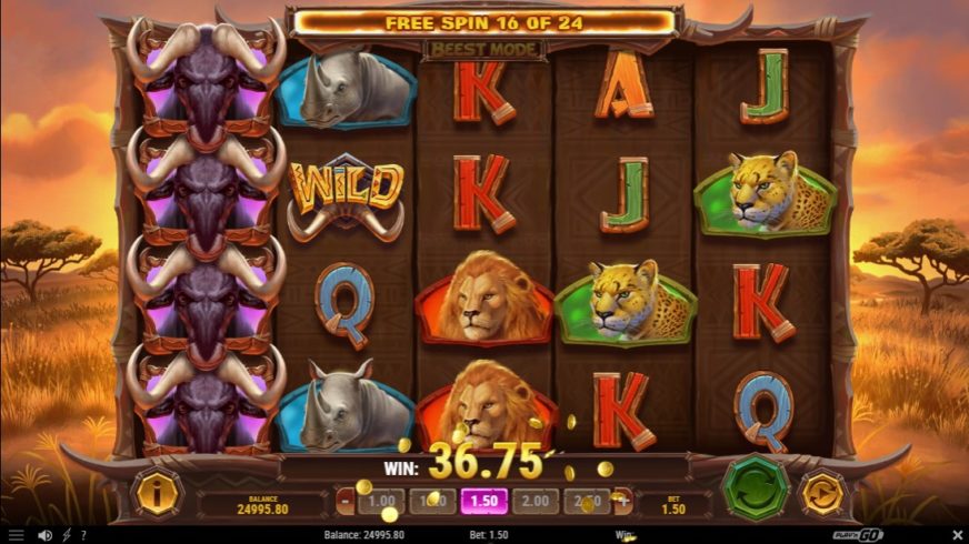 Win A Beest slot screen 6