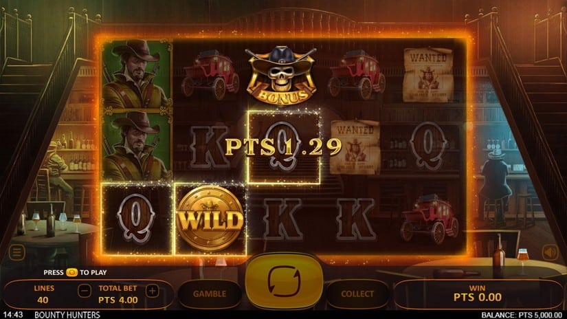 Bounty Hunters (Expanse Studio) slot screen 2