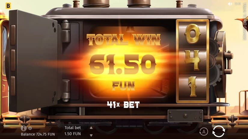 Train to Rio Grande slot screen 5
