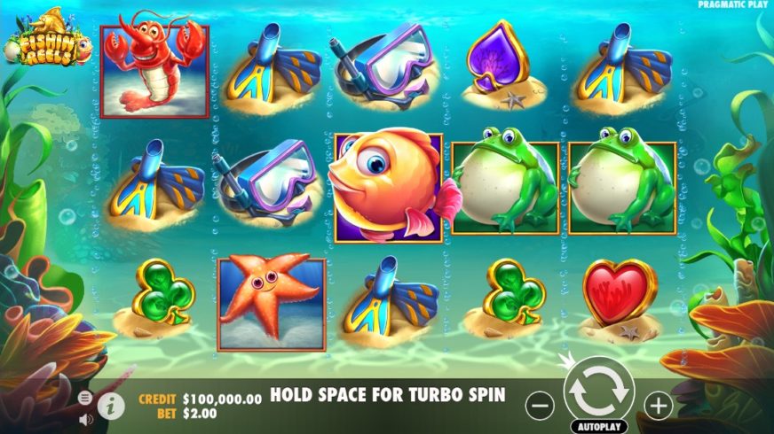 Fishin’ Reels slot screen 1