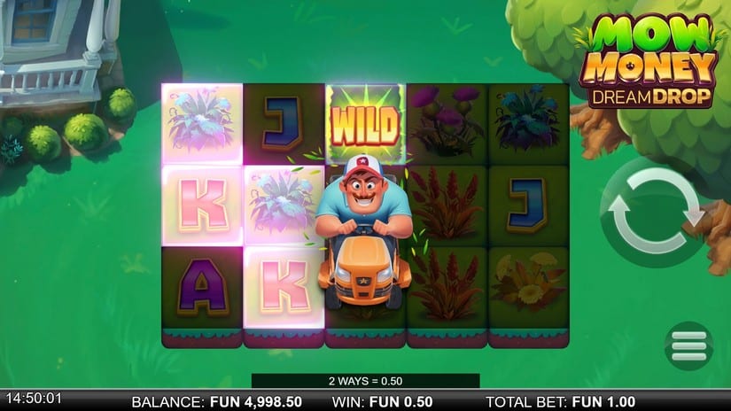 Mow Money Dream Drop slot screen 2