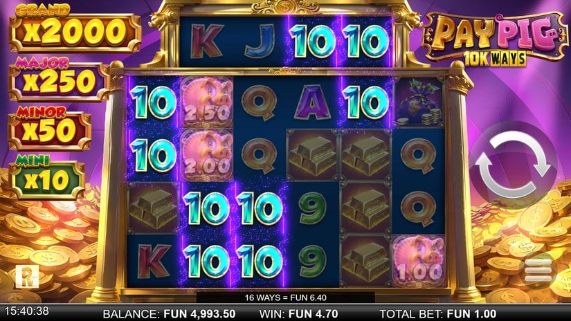 Pay Pig 10K Ways slot screen 3