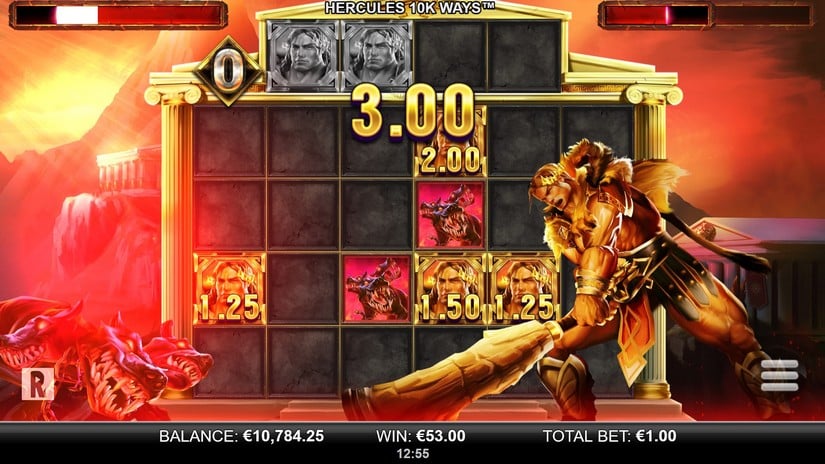 Hercules 10k Ways slot screen 6