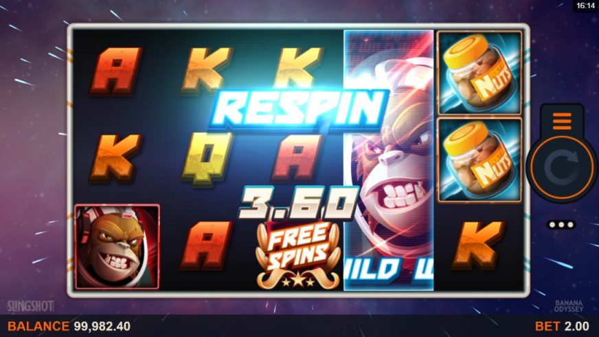 Banana Odyssey slot screen 2