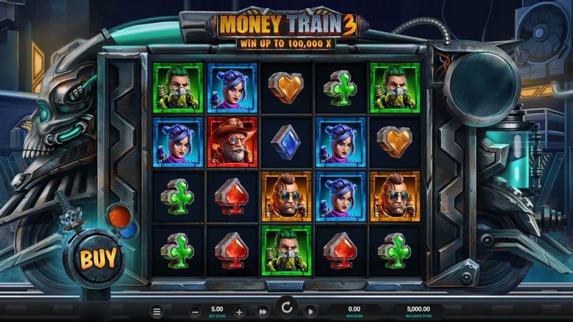 Money Train 3 slot screen 1