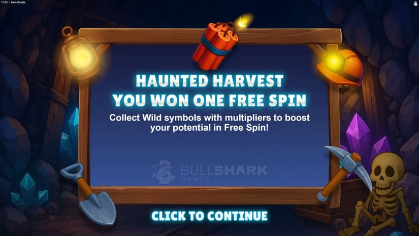 Gem Ghosts slot screen 3