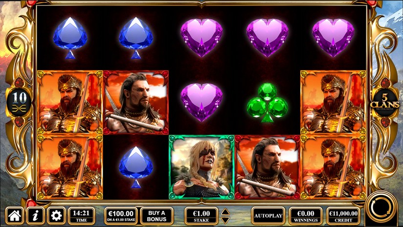 5 Clans The Final Battle slot screen 1