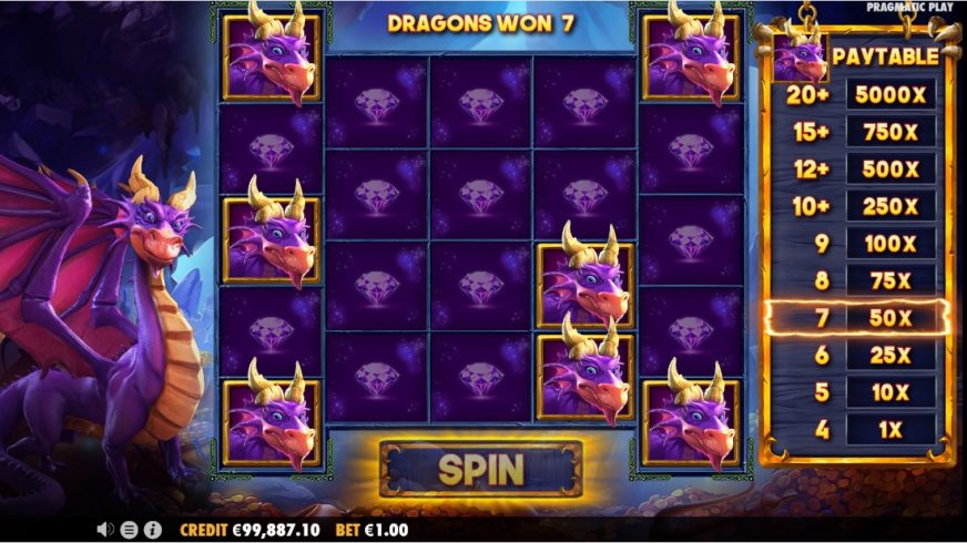 Drago – Jewels of Fortune slot screen 5