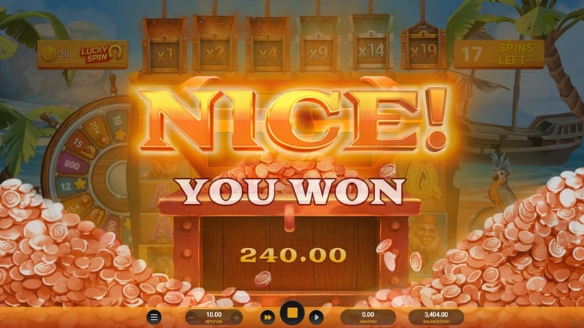 Wild Buccaneers Megaways slot screen 8