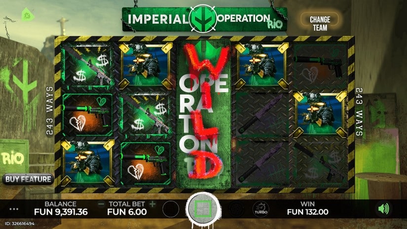 Imperial: Operation Rio slot screen 6
