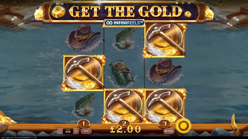 Get The Gold Infinireels slot screen 2