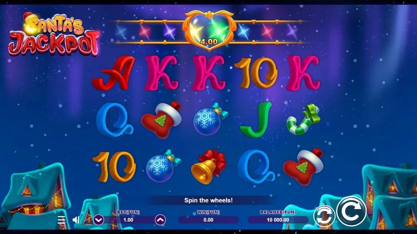 Santa’s Jackpot slot screen 1