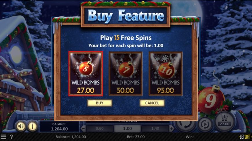 Take Santas Shop slot screen 3