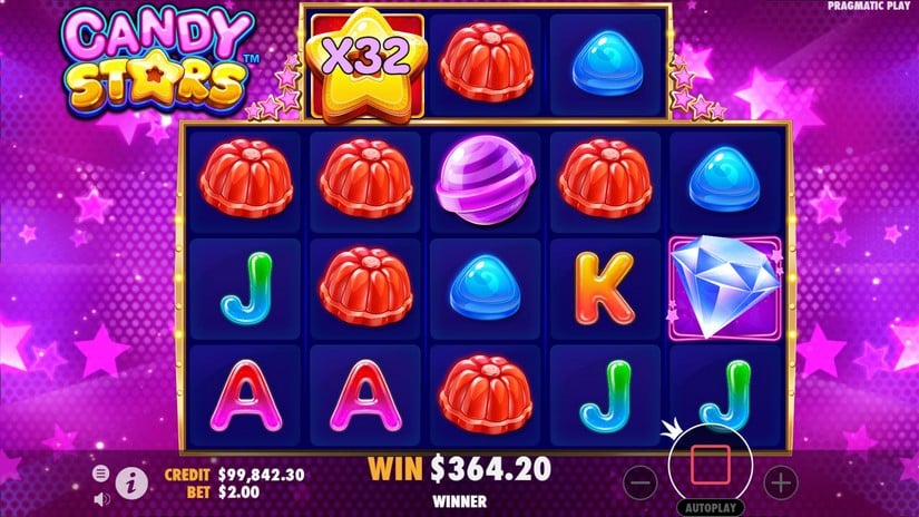 Candy Stars slot screen 6
