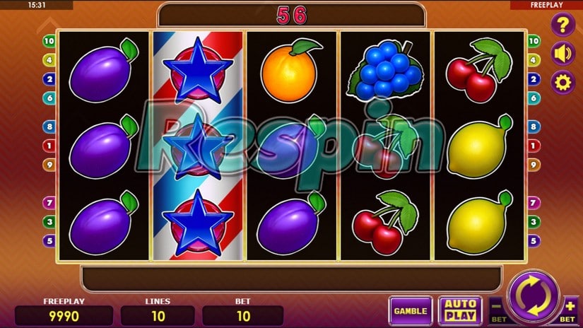 Fruit Express slot screen 2