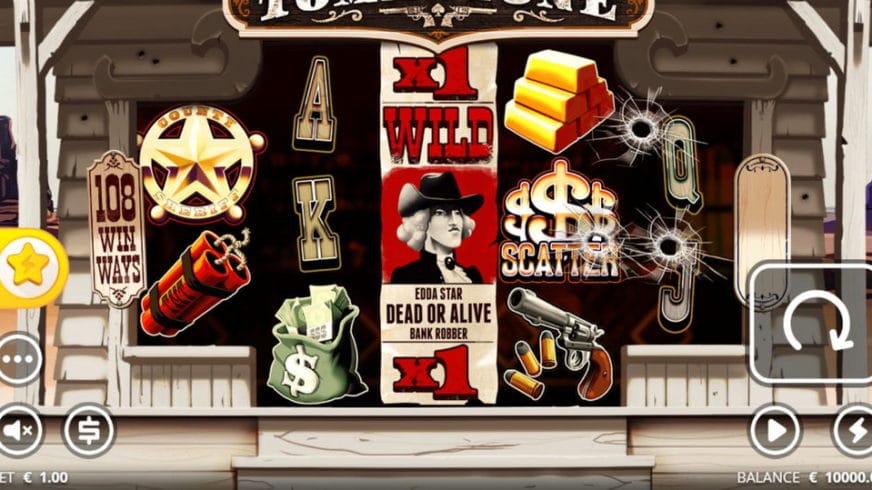 Tombstone slot screen 1